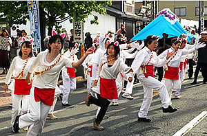 舞車おどりの様子